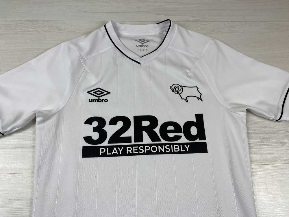 Soccer Jersey × Umbro DERBY COUNTY 2020 2021 FOOT… - image 2