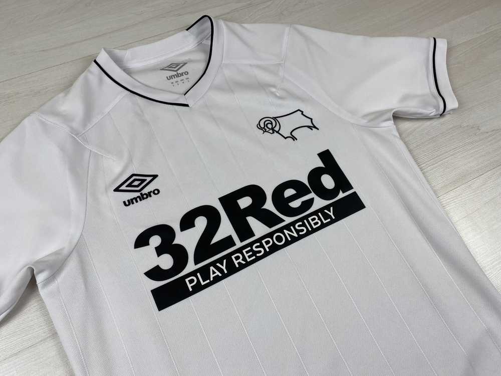 Soccer Jersey × Umbro DERBY COUNTY 2020 2021 FOOT… - image 3