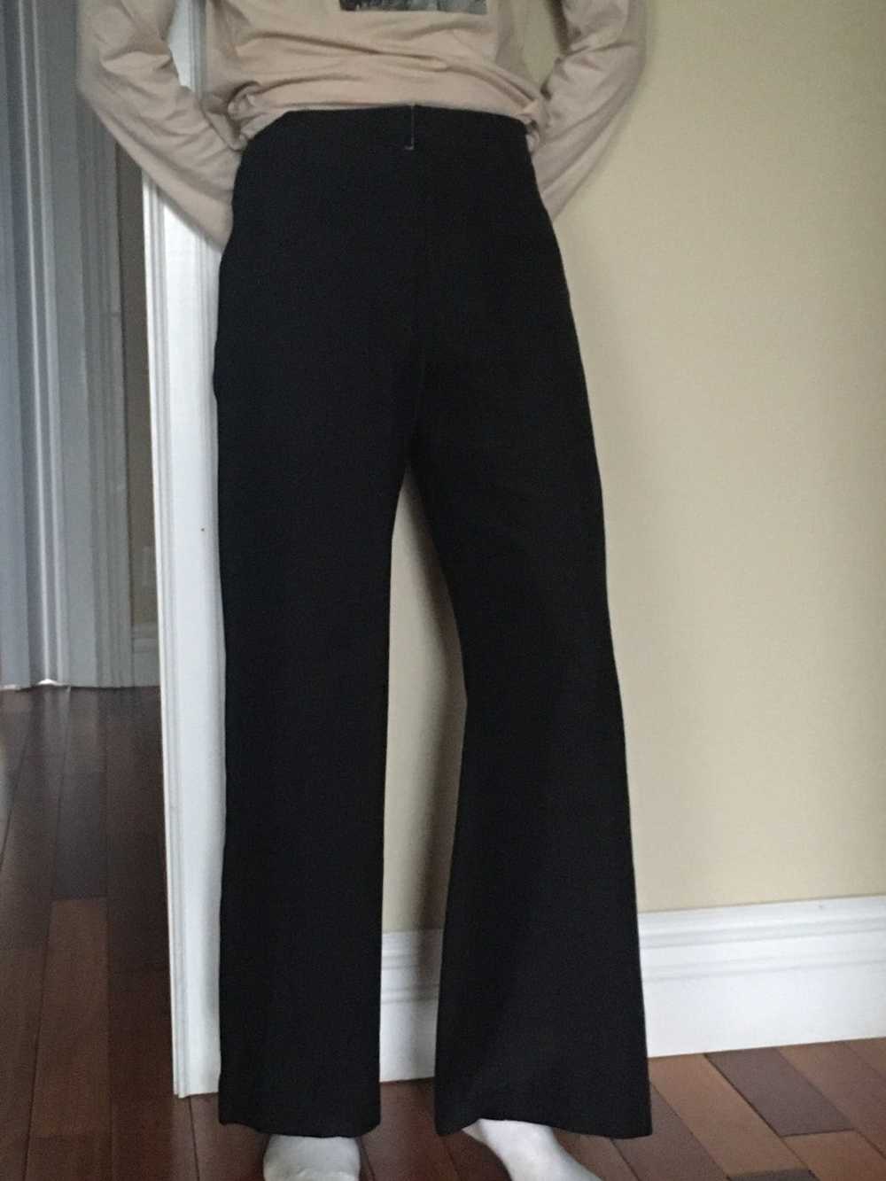 Jean Paul Gaultier Flowy Silk Pant - image 1