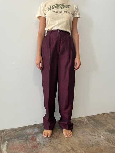 80s Perry Ellis Linen Pants