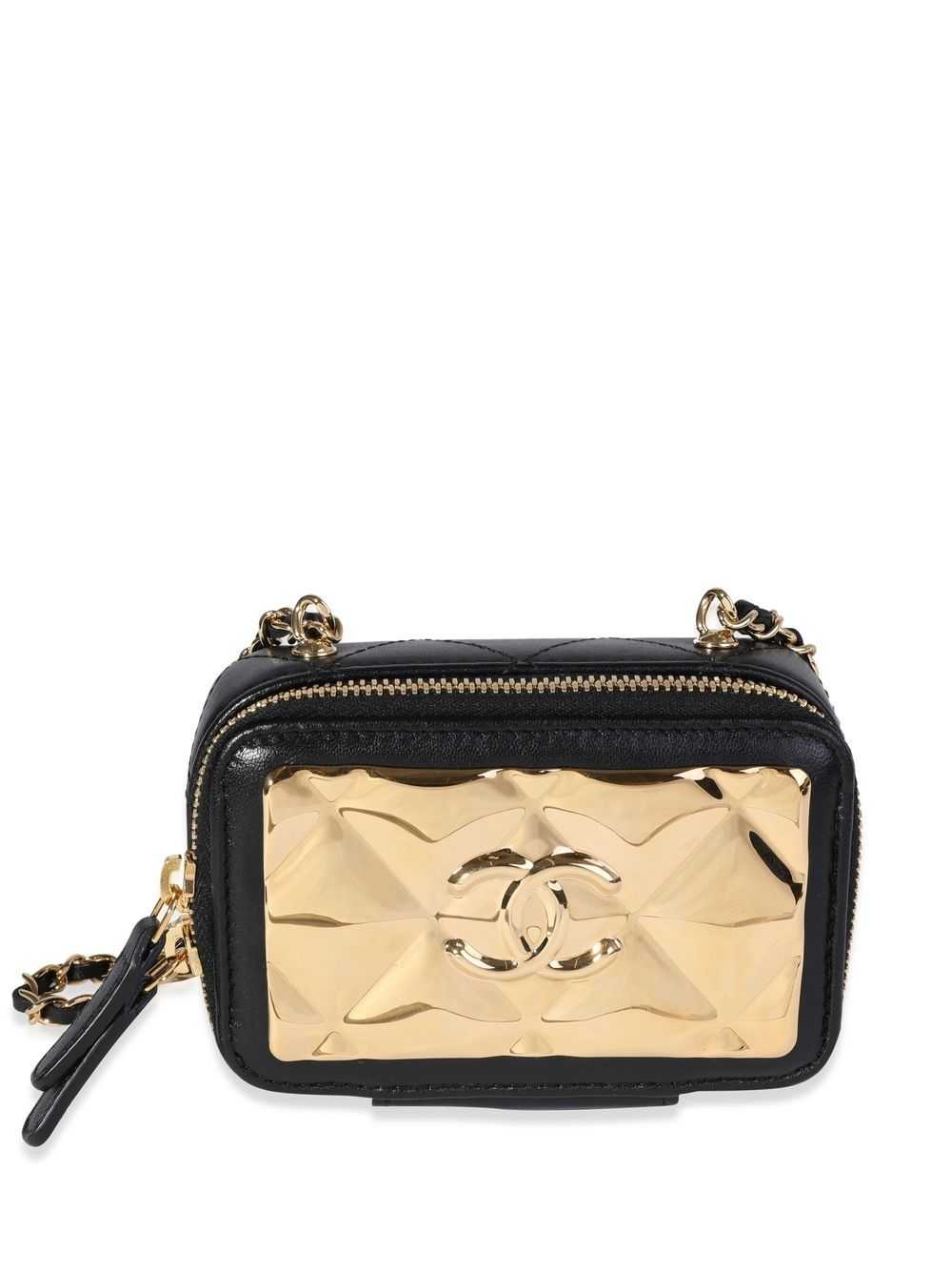 CHANEL Pre-Owned quilted CC mini bag - Black - image 1