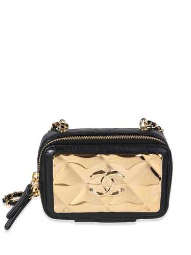 CHANEL Pre-Owned quilted CC mini bag - Black - image 1