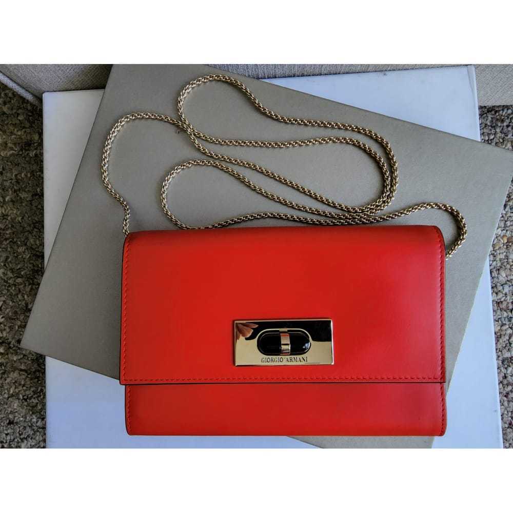 Giorgio Armani Leather handbag - image 3