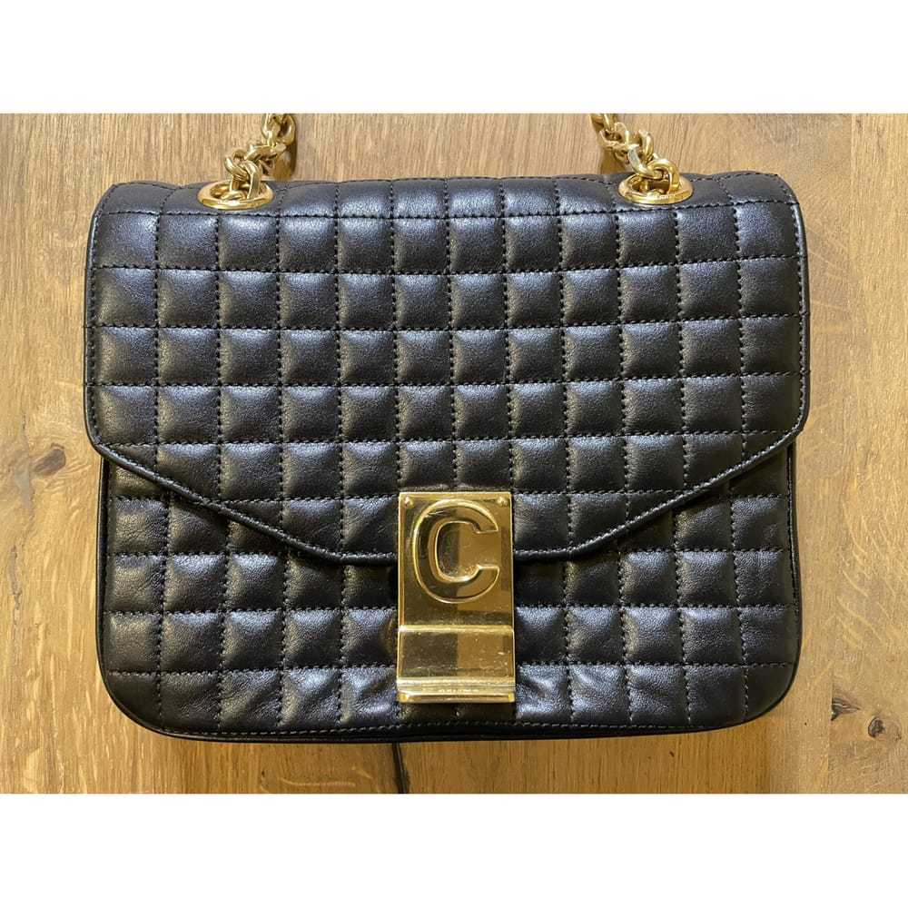 Celine C bag patent leather handbag - image 8