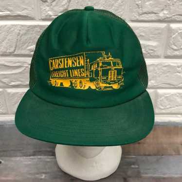 Vintage Vintage green Carstensen Freight Lines me… - image 1