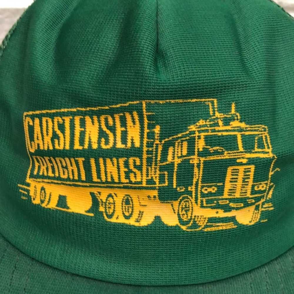 Vintage Vintage green Carstensen Freight Lines me… - image 2