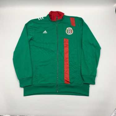 adidas メキシコ国旗デザインジャケット レア90年代 adidasアディダス メキシコ代表ジャージ 万国旗タグ