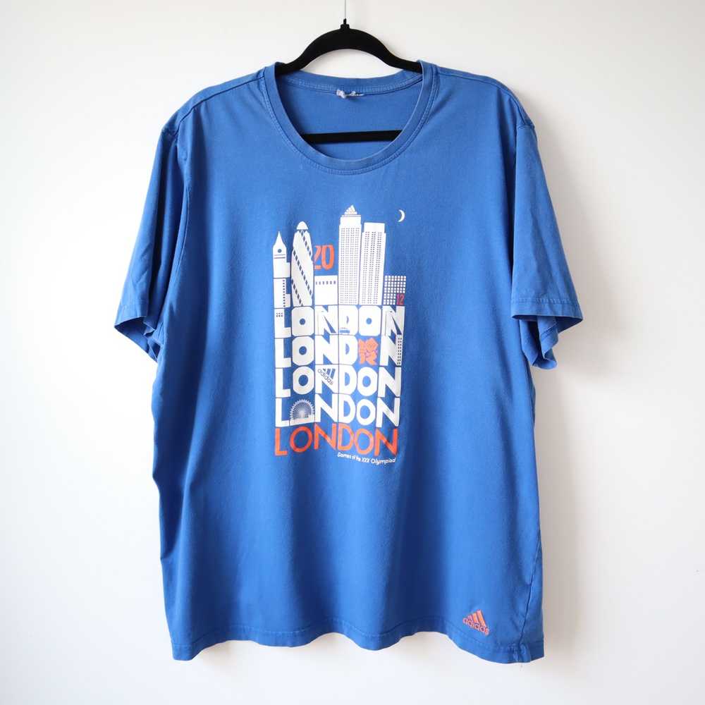 Adidas Adidas London Olympics 2012 Blue T Shirt - image 1