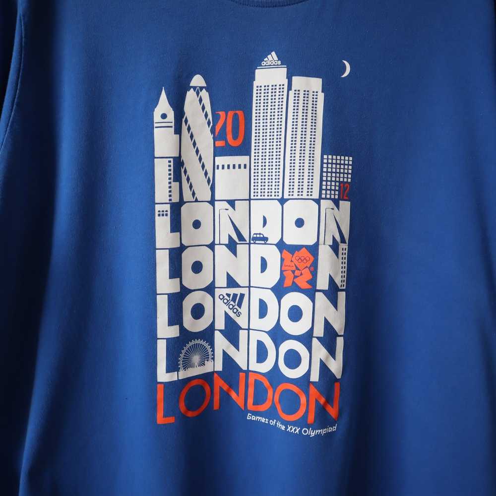 Adidas Adidas London Olympics 2012 Blue T Shirt - image 3