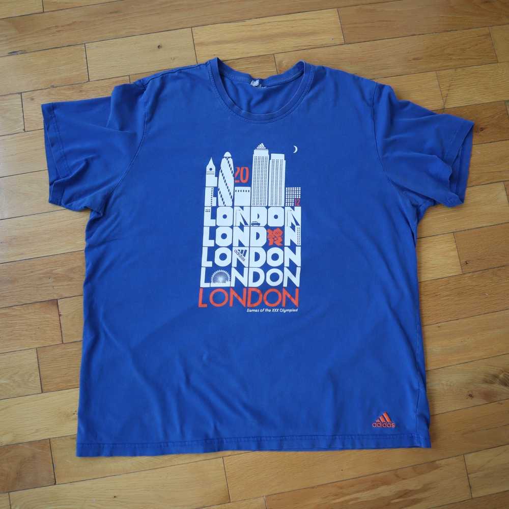 Adidas Adidas London Olympics 2012 Blue T Shirt - image 9