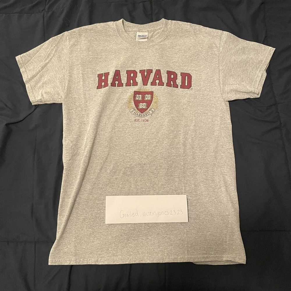 Harvard × Vintage Harvard Crimson Logo Tee - image 1