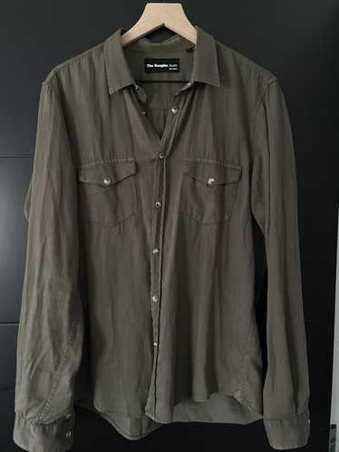 The Kooples Olive button up L