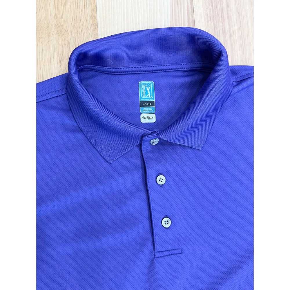 Pga Tour PGA Tour Purple Golf Polo Shirt L - image 2