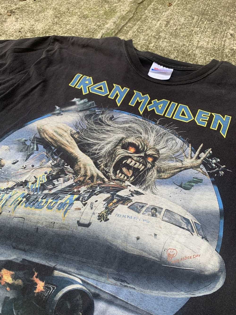 Band Tees × Iron Maiden × Vintage 00s IRON MAIDEN… - image 2