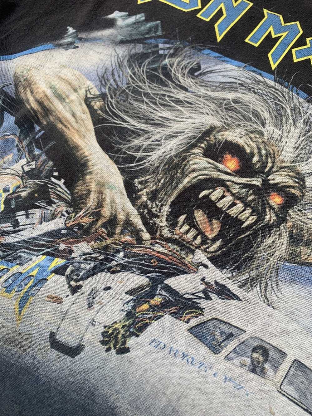Band Tees × Iron Maiden × Vintage 00s IRON MAIDEN… - image 3