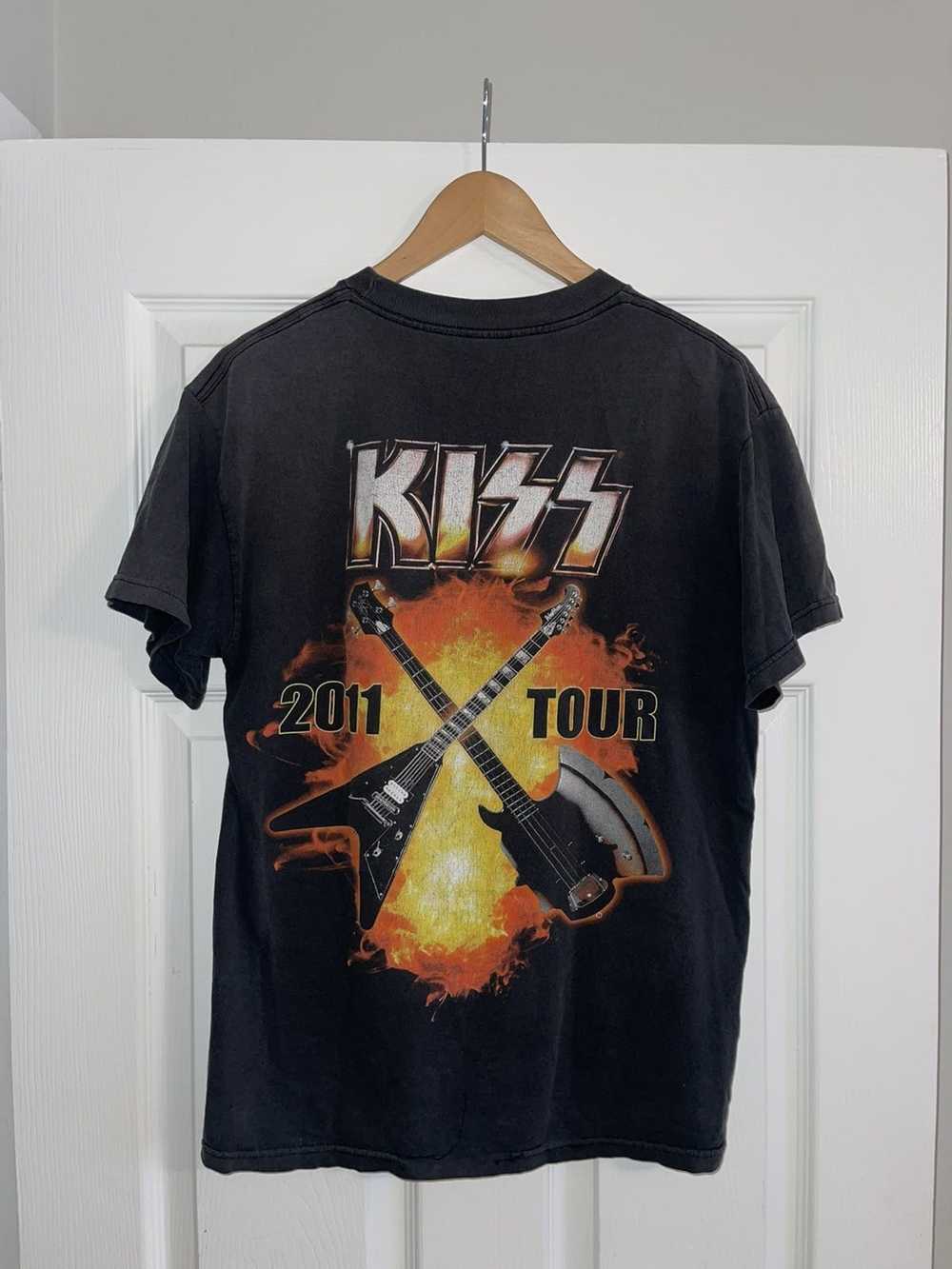 Kiss × Kiss Band × Rock T Shirt 2011 KISS Tee - image 2