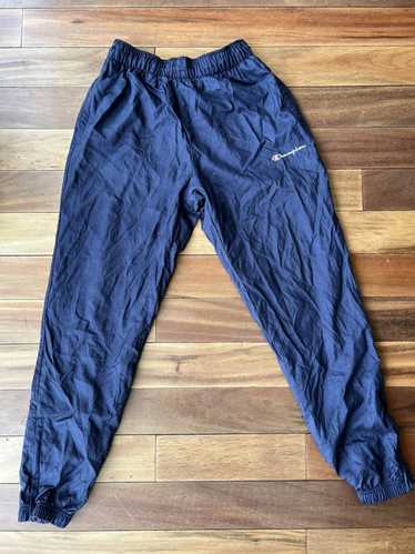 Champion Navy champion windbreaker sweatpants