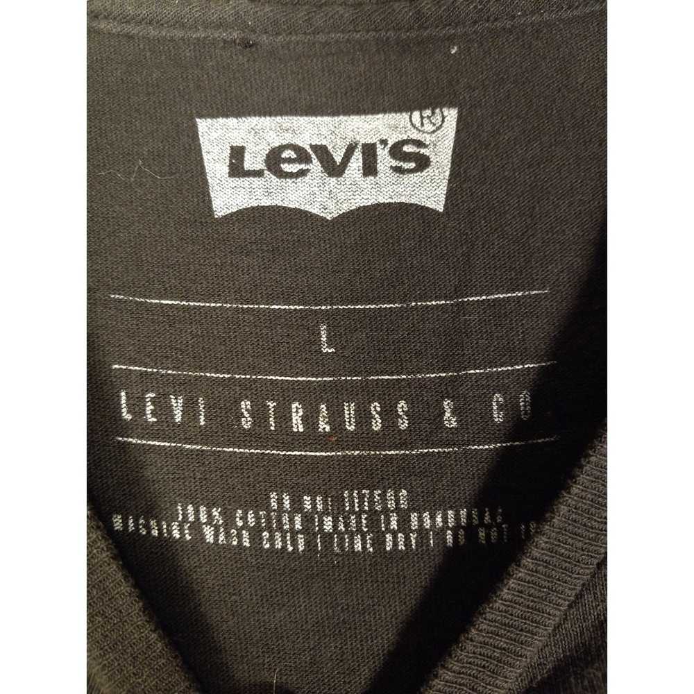 Levi's Levi's men's L graphic logo print short sl… - image 3