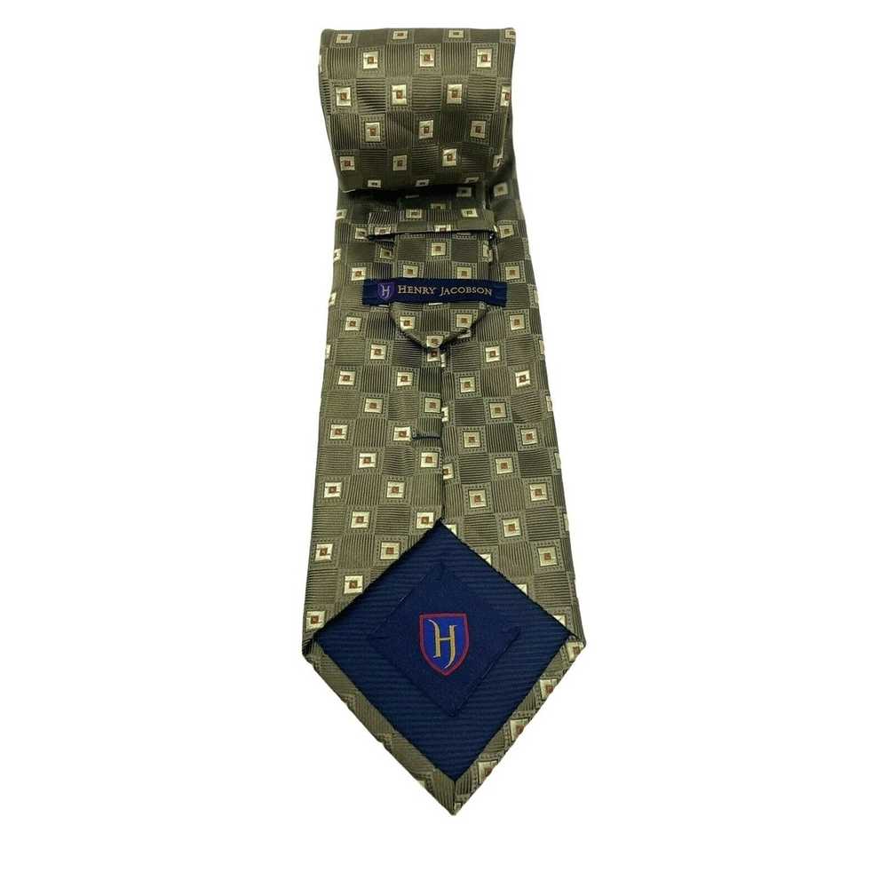 Other Henry Jacobson Handmade Silk Tie. NWOT - image 2