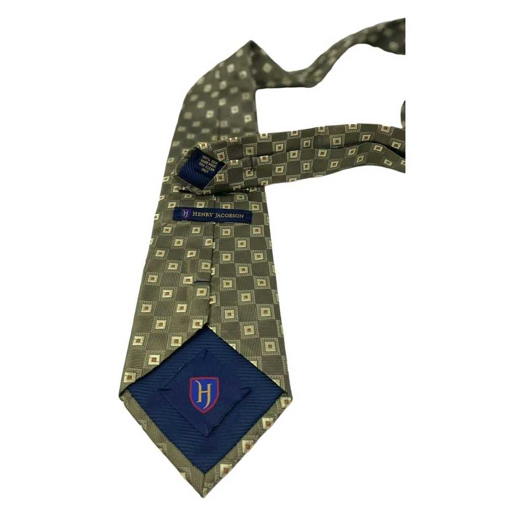 Other Henry Jacobson Handmade Silk Tie. NWOT - image 3