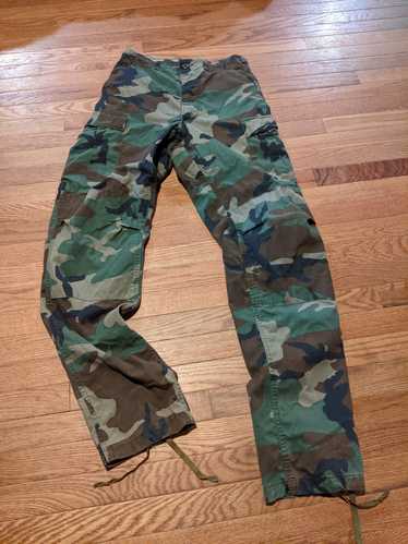 Military Military camo cargo pants