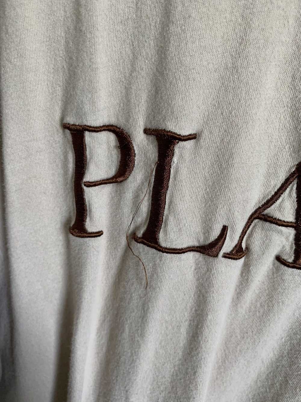 Playboy Embroidered beige Playboy tee shirt - image 3