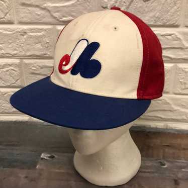  Montreal Expos Cooperstown MLB Team Classic 39THIRTY Cap  (Royal) (S/M) : Sports & Outdoors