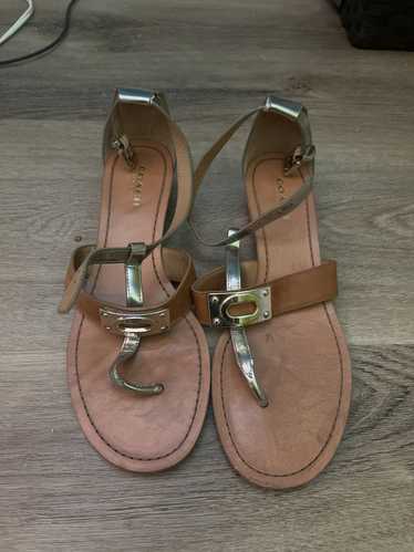 Coach × Vintage Coach Vintage Slingback Sandals Si