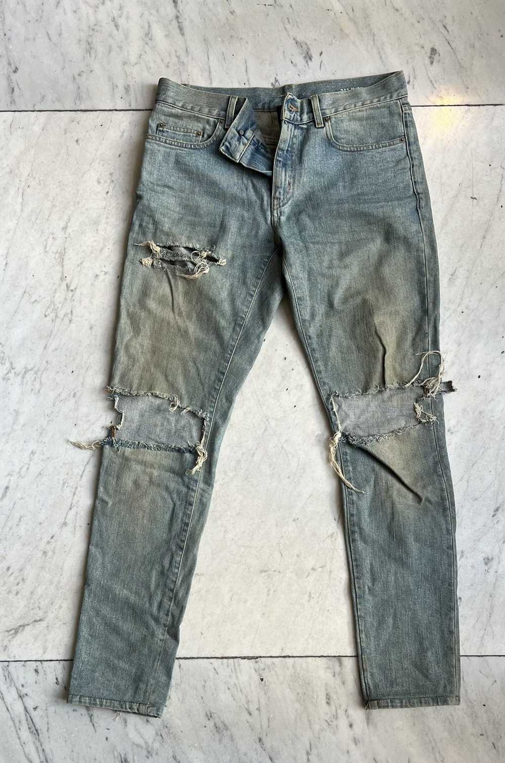 Saint Laurent Paris SS 15 Distressed Denim - image 1