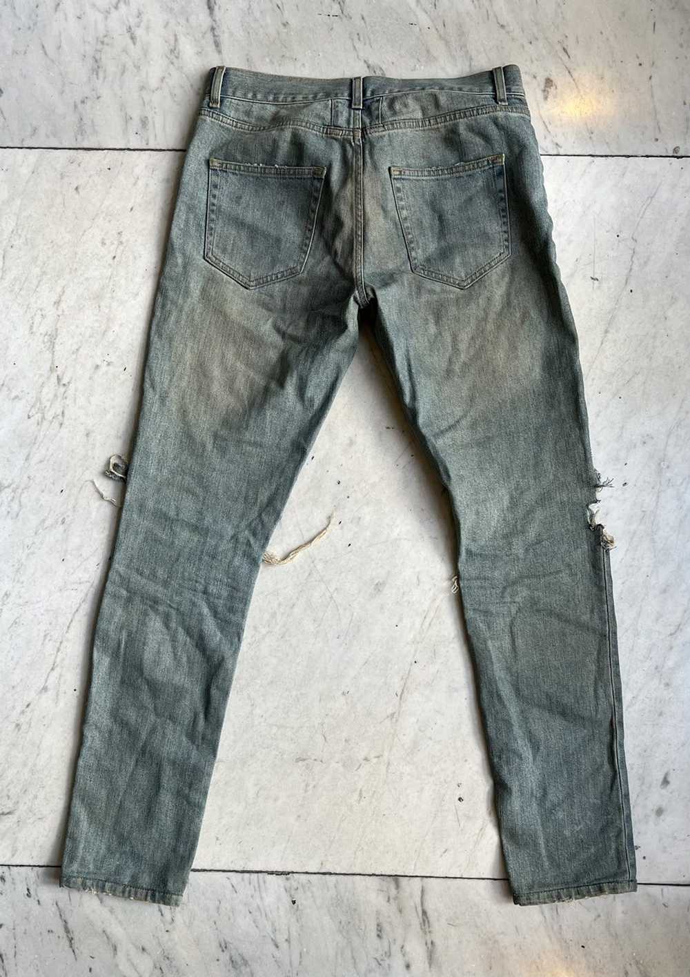 Saint Laurent Paris SS 15 Distressed Denim - image 4