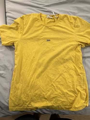 Helmut Lang Helmut Lang Yellow Taxi Tee - image 1