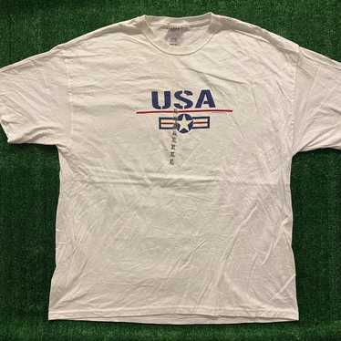 Made In Usa × Vintage USA America Vintage 90s T-S… - image 1