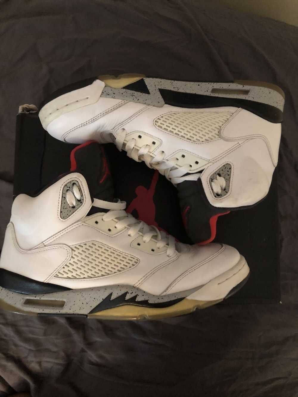 Jordan Brand × Nike Air Jordan 5 Retro White Ceme… - image 3