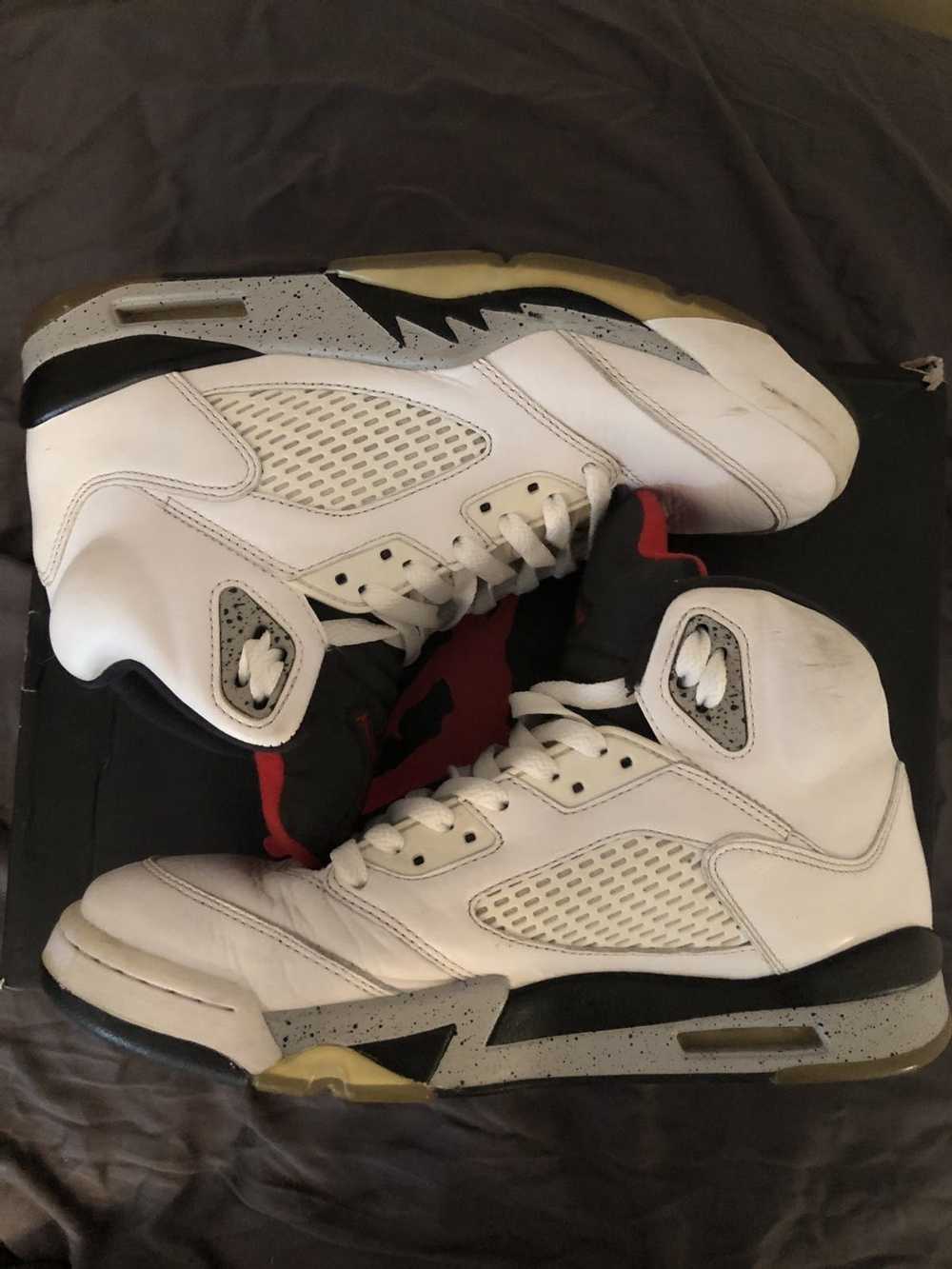 Jordan Brand × Nike Air Jordan 5 Retro White Ceme… - image 4