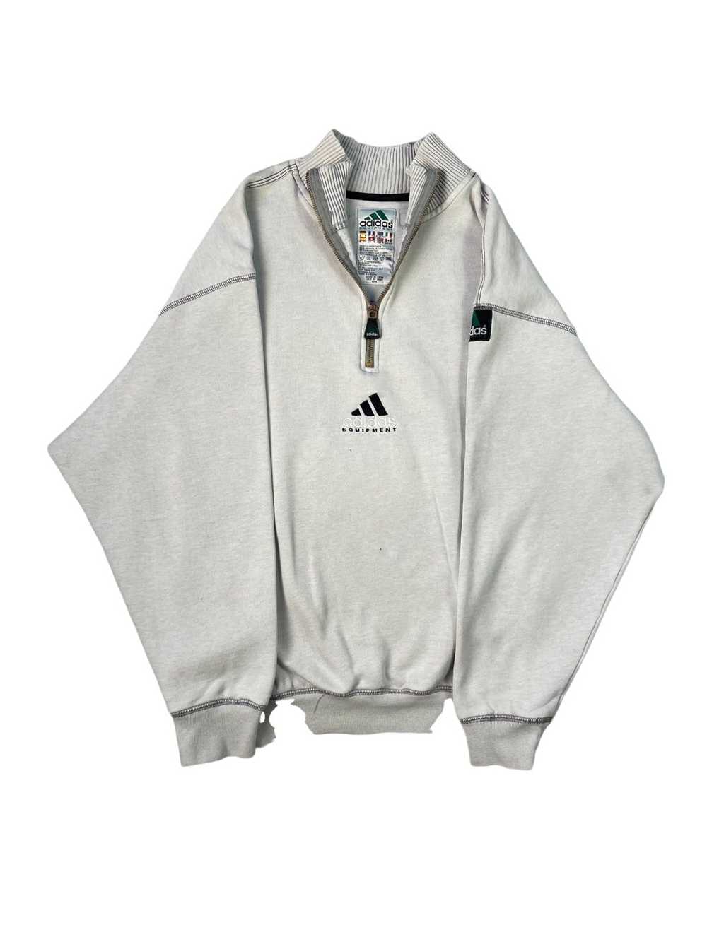 Adidas × Vintage Adidas x Vintage Equipment Half-… - image 1