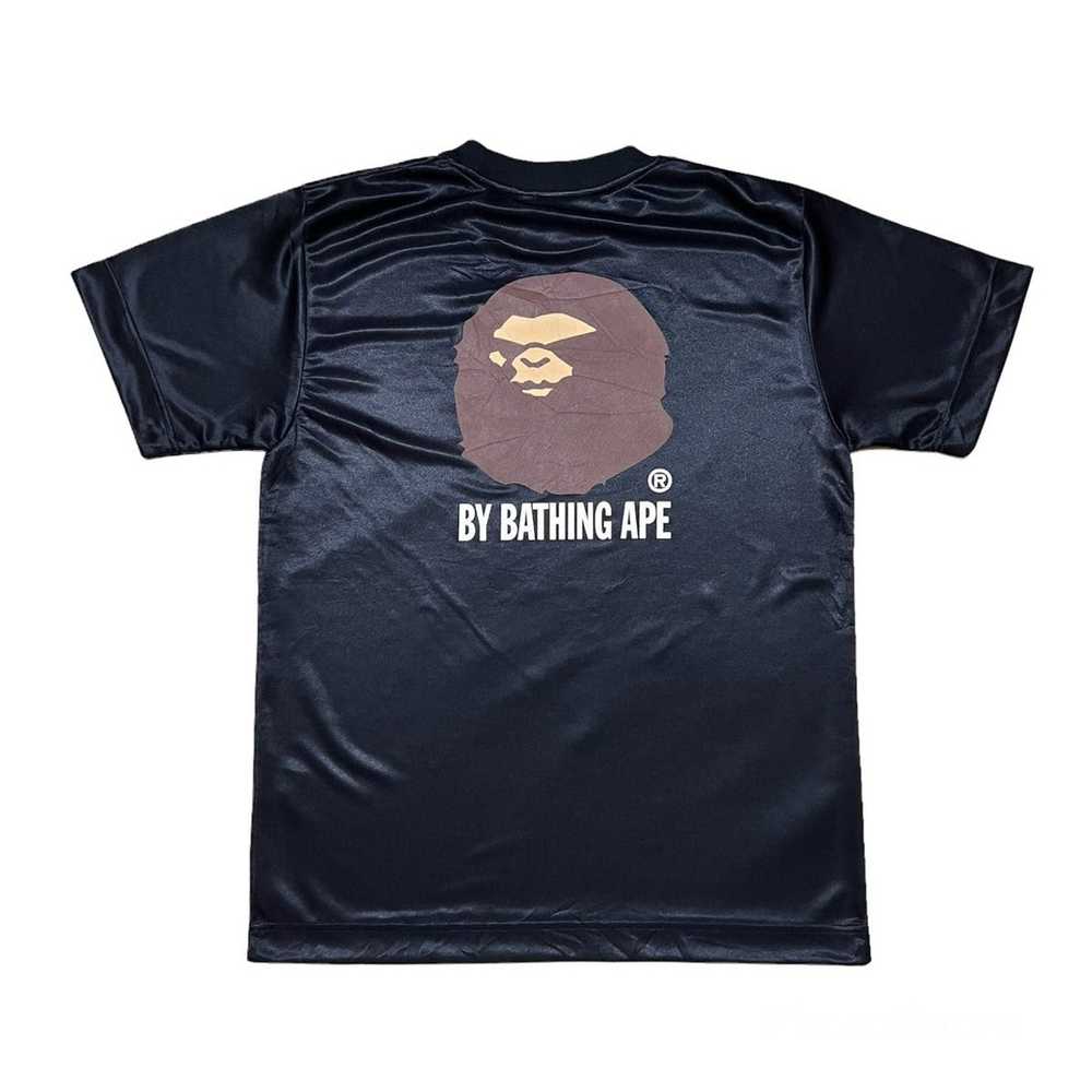 Bape × Vintage Bape Bathing Ape Big Logo Jersey T… - image 1