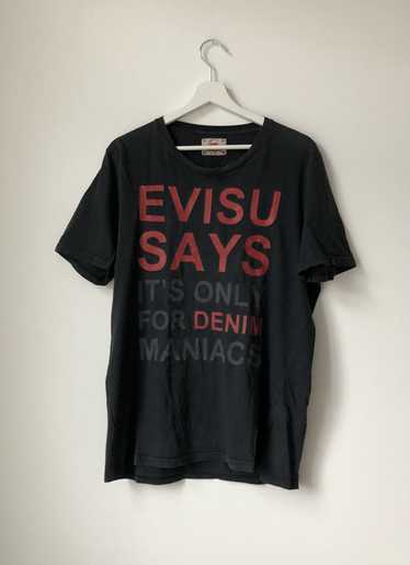 Evisu × Japanese Brand Very Rare Evisu T shirt