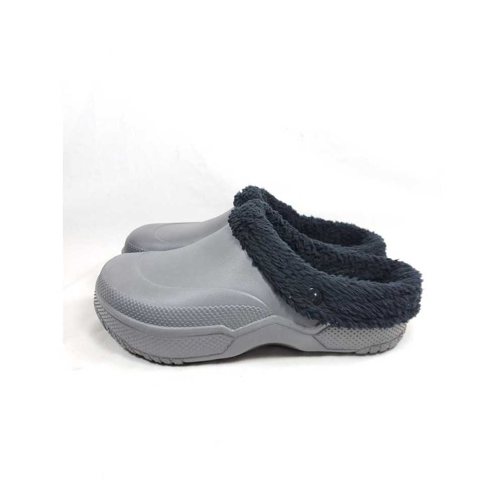 Other Crane Men's Size 9-10 Lined Clogs Gray - image 3