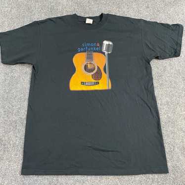 Vintage 1982 Double Sided Simon and Garfunkel ORIGINAL Band outlet Tour Tee - Small / Medium