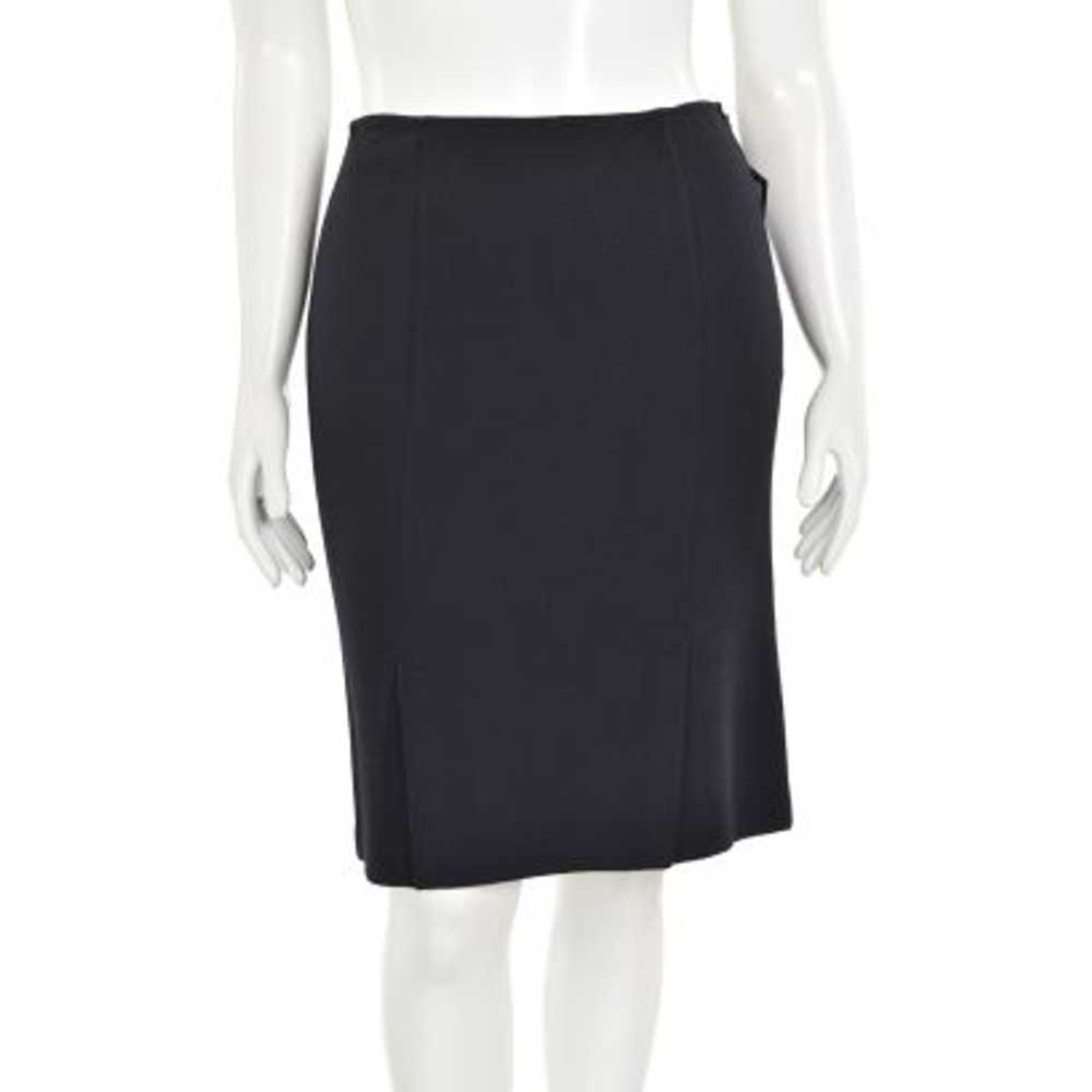 St. John Collection Black Vented Skirt - image 1