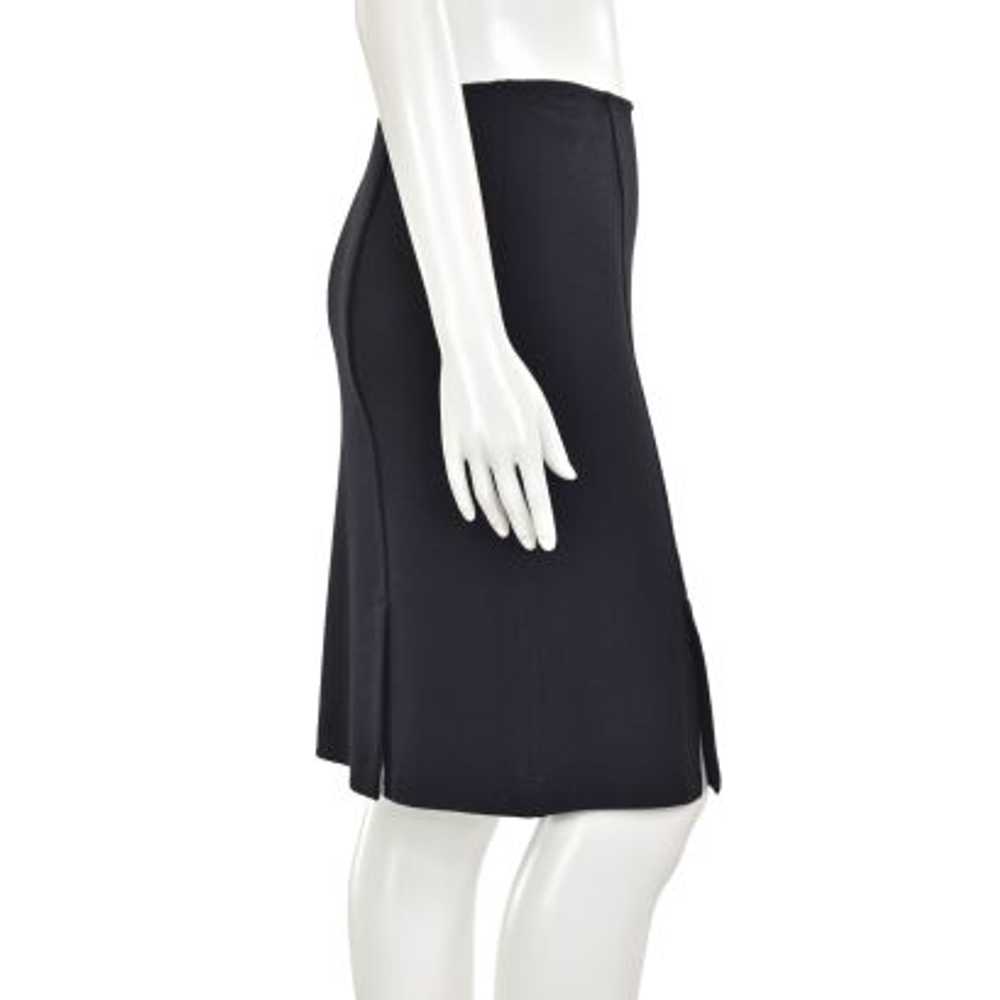 St. John Collection Black Vented Skirt - image 4