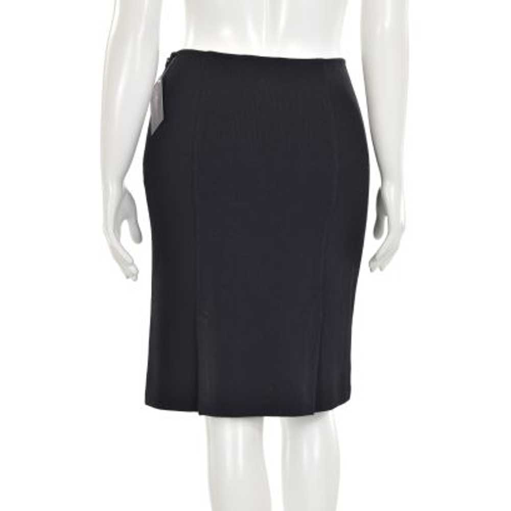 St. John Collection Black Vented Skirt - image 5