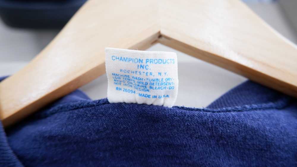 Champion Champion blue bar tag 70s VTG USA St Pet… - image 5