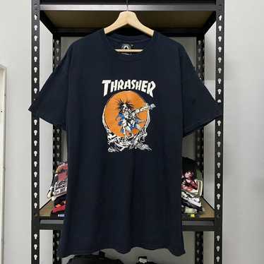 Vintage Thrasher Pushead T-Shirt Size Small Mens Skateboarding