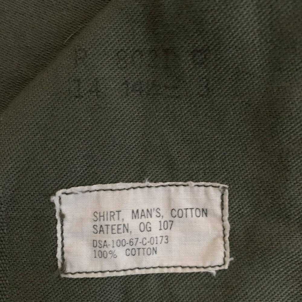 Military × Vintage Vietnam Era US Military Cotton… - image 4