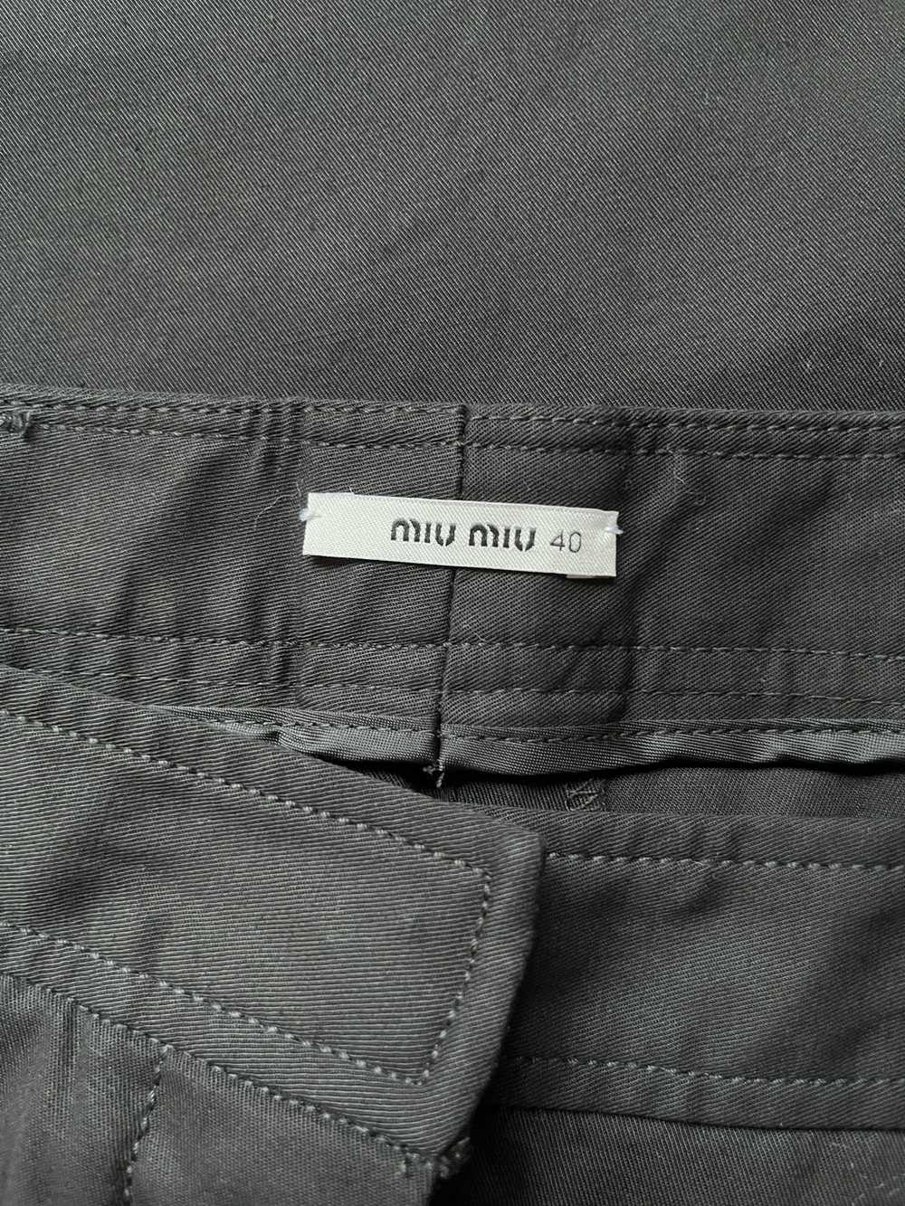 Miu Miu ⚡️QUICK SALE⚡️2011 Miu Miu Black Pants Tr… - image 3