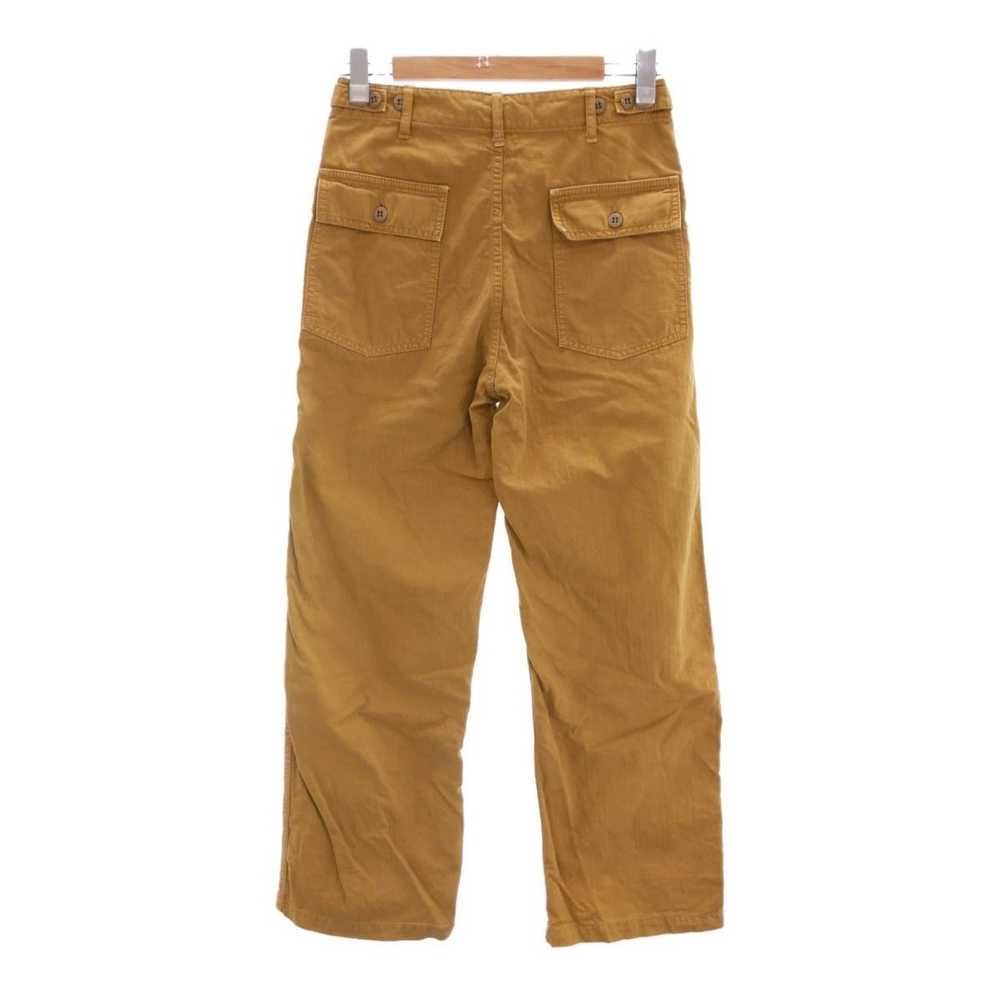 Needles Cropped Pants Beige Baker Military Cotton… - image 2