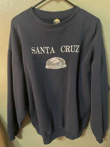 Vintage Navy Blue Authentic Santa Cruz Vintage Swe