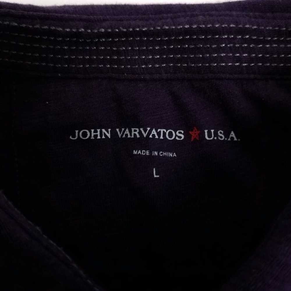 John Varvatos John Varvatos Purple Polo Short Sle… - image 6