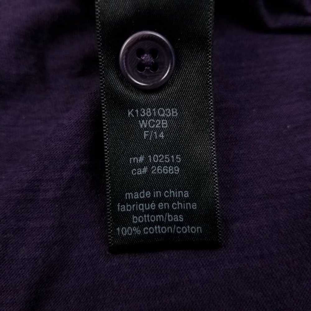 John Varvatos John Varvatos Purple Polo Short Sle… - image 8